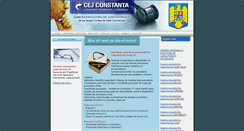 Desktop Screenshot of cejconstanta.ro